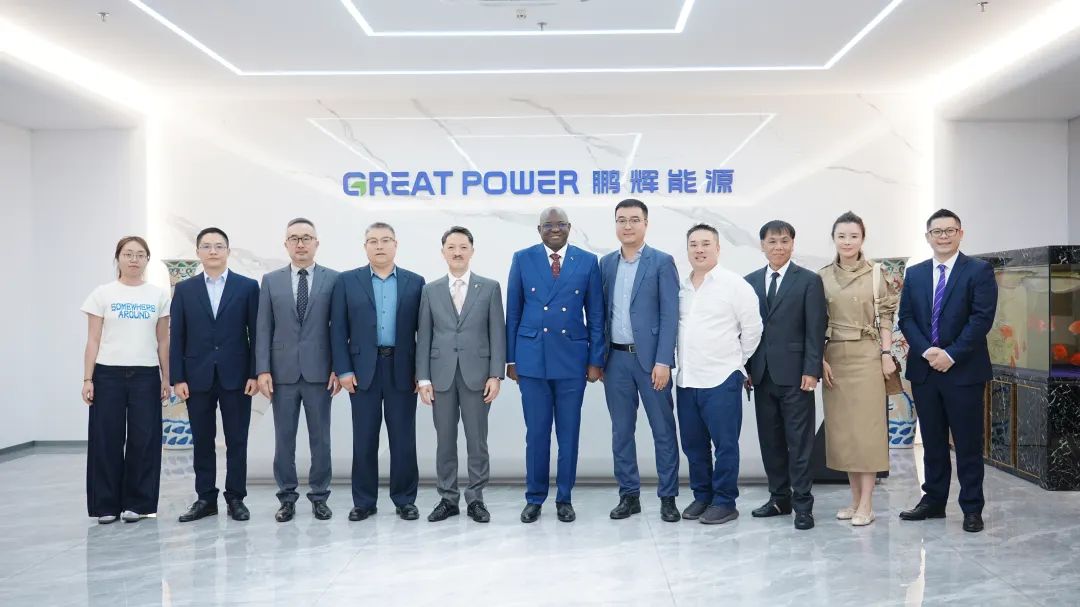 冈比亚共和国驻华大使到访币游能源，共商西非光储项目合作